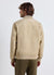 Bomber in simil camoscio con zip