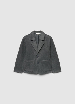 Giacca effetto blazer a tinta unita