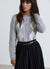 Argyle pattern cardigan with buttons