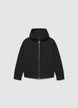 Hooded sweatshirt with zip - XS