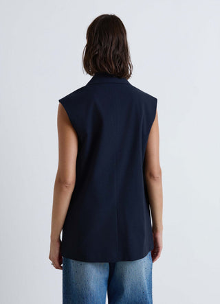 Long tailored two-button waistcoat