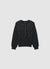 Crewneck sweatshirt with pearl embellishments