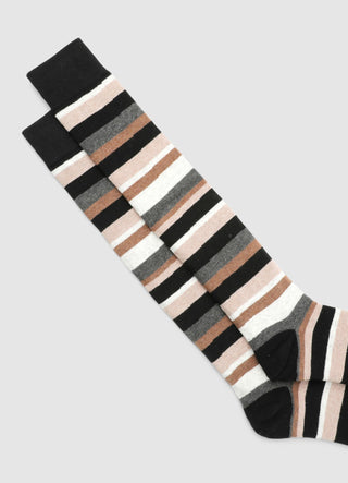 Long striped socks