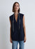 Long tailored two-button waistcoat