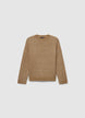 Plain crew neck jumper - M
