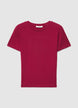 Einfarbiges T-Shirt - XS