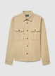 Cotton shirt with pockets - S