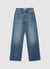 Wide-leg jeans with rhinestones