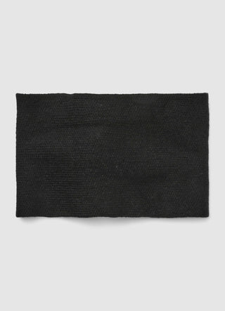 Knitted headband with knot