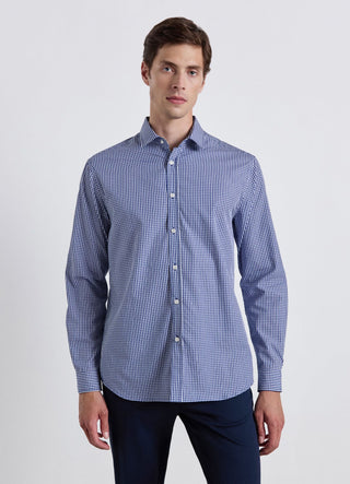 Camicia regular fit a quadri vichy