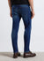 Jeans skinny a tinta unita