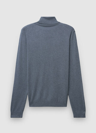 Pull à col roulé uni