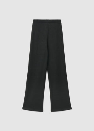Soft solid-colour palazzo trousers