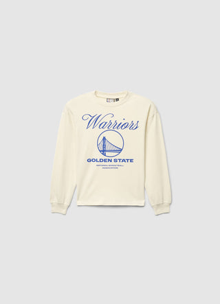 T-shirt over a maniche lunghe con stampa Golden State Warriors®