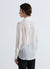 Camicia a righe con colletto classico e bottoni decorativi