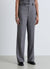 Pantaloni dritti gessati