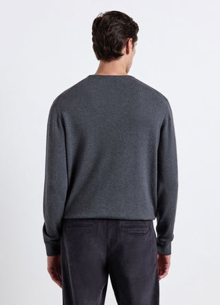 Plain crew neck sweater