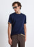 Uni-Farbener Rundhalsausschnitt T-Shirt