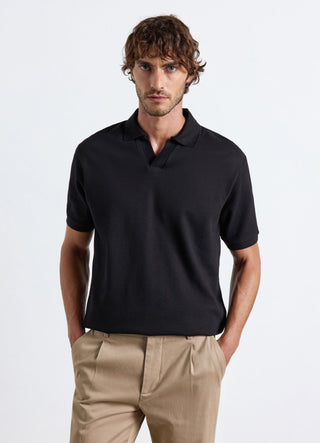 Plain colour polo T-shirt