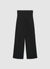 Straight-leg knit trousers