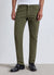 5-pocket trousers in plain drill fabric