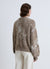 Jacquard-Pullover mit Animalier-Muster und Rundhalsausschnitt
