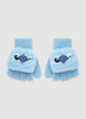 Guanti in maglia con patch Stitch - S/M