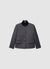 Boxy jacket with high collar and buttons