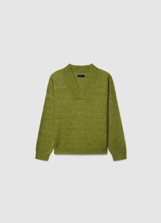 Pull à col en V