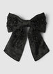 Bow clip with embellishments - TU