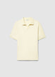 Uni-farbene Polo-T-Shirt aus Strickstoff - M