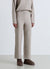 Soft solid-colour palazzo trousers