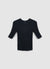 Rippstrick-T-Shirt