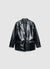 Veste à un bouton effet enduit