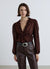 Camicia con stampa floreale e volant