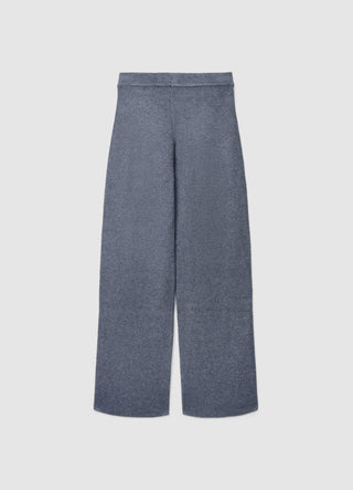 Pantaloni straight in maglia a gamba dritta