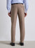 Straight tailored trousers in a solid colour