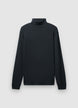 T-shirt dolcevita tinta unita - S