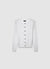 Cardigan girocollo con bottoni