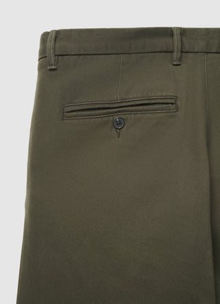 Corduroy chino trousers