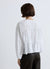 Blouse with puff sleeves and gathered ruffles