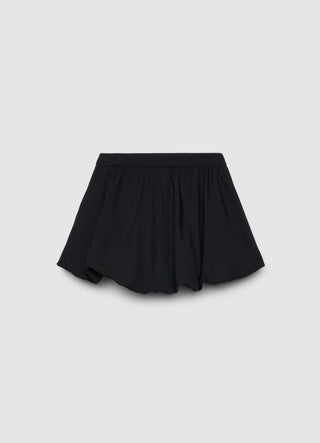 Einfarbige Ballonhose-Rock