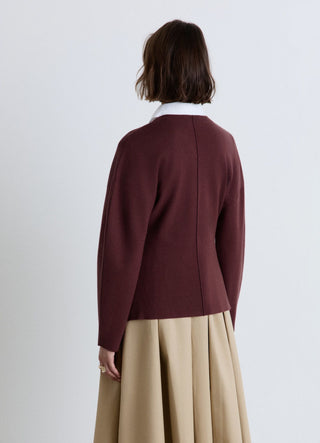 Cardigan with hooks