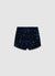 High-waisted shorts with sequins