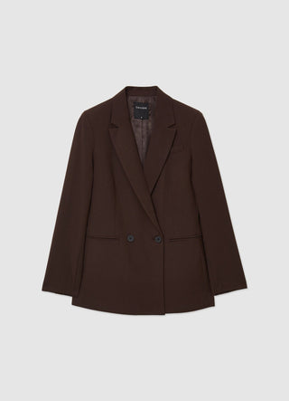 Double-breasted two-button jacket