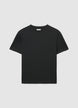T-shirt girocollo a tinta unita - M