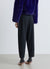 Pinstriped balloon trousers