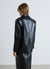 Veste à un bouton effet enduit