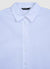 Camicia crop in cotone