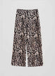 Pantaloni culotte a stampa zebra - XL